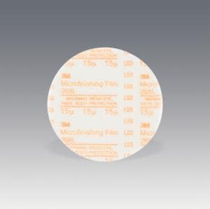 3M™ Microfinishing PSA Film Disc 268L, 5 in x NH, 15 Micron, Type D, Die 500X, 25/Carton, 250 ea/Case image 3M™ Microfinishing PSA Film Disc 268L, 5 in x NH, 15 Micron, Type D, Die 500X, 25/Carton, 250 ea/Caseimage