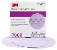 260L+ Hookit P800 Deliksiz Disk Zımpara 150mm