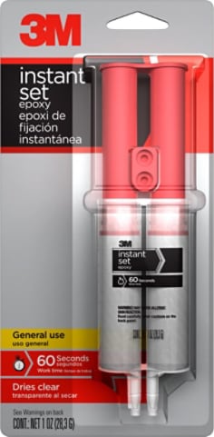 18090 3M(TM) Instant Set Epoxy, General Use, 60 Second Set