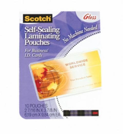 Scotch™ Self-Sealing Laminating Pouches LS851, CMYK