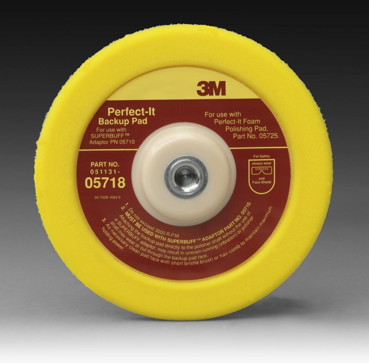 Backup Pad 3M™ Perfect-It™ Back-up Pad, Polishing, M14, PN09552 | 3M India