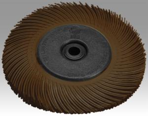 Scotch-Brite Radial Bristle Brush, 6 in x 1/2 in x 1 in 36 With Adapter, 5 ea/Case image Scotch-Brite Radial Bristle Brush, 6 in x 1/2 in x 1 in 36 With Adapter, 5 ea/Caseimage