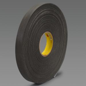 3M™ Vinyl Foam Tape 4726, Black, 14 in x 36 yd, 62 mil, 1 Roll/Caseimage