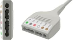 ECG Cables, 6-Lead, Universal Din, YMC6NK