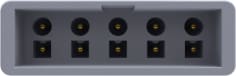 LeadWire System, 5-Lead, Twin Pin, Philips Connector end port