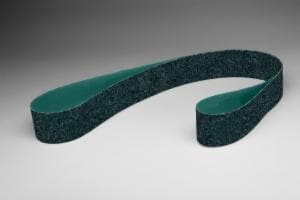 Scotch-Brite Surface Conditioning Low Stretch Belt, SC-BL, SiC Medium, 2 in x 132 in, 5 ea/Caseimage