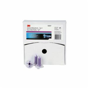 3M™ Dynamic Mixing System Nozzle 55847, Purple for adhesives and sealers, 50/Bag, 6 Bags/Case image 3M™ Dynamic Mixing System Nozzle 55847, Purple for adhesives and sealers, 50/Bag, 6 Bags/Caseimage