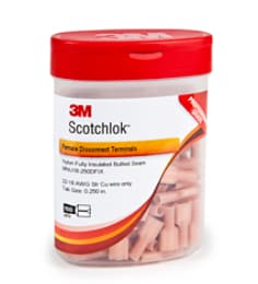 3M(TM) Scotchlok(TM) MNU18-250DFIX, Female Disconnect Terminals