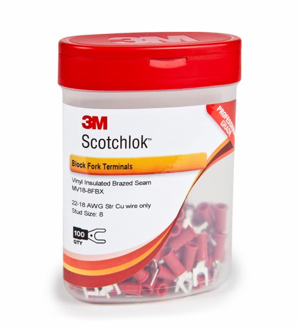 ™ Scotchlok Block Fork Vinyl MV18-8FBX