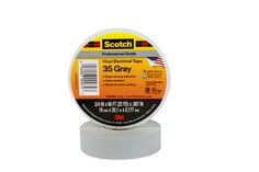 Scotch® Vinyl Electrical Tape 35, new packaging, Gray