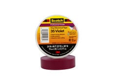 Scotch® Vinyl Electrical Tape 35, new packaging, Violet