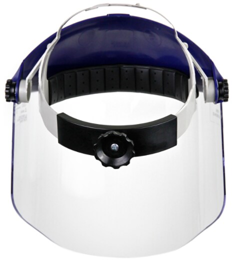 Head and Face Protection 82783-00000 Pack of 1 3M Ratchet Headgear H8A with 3M Clear Polycarbonate Faceshield WP96