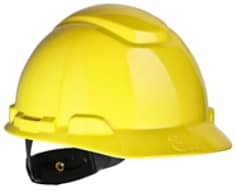 3M™ Hard Hat H-702R (PSB approved), Yellow 4-Point Ratchet Suspension