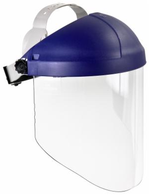 3M™ Ratchet Headgear H8A, 82782-00000, with 3M™ Clear Propionate Faceshield W96 5 EA/Caseimage