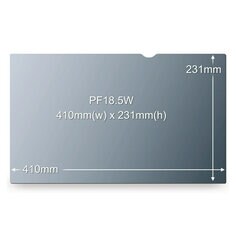 3M™ Filtr prywatyzujący do panoramicznego monitora 18,5 cala