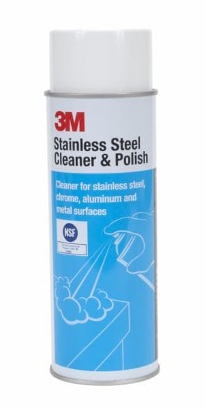 3M™ Stainless Steel Cleaner & Polish, Aerosol, 21 oz, 12 ea/Case image 3M™ Stainless Steel Cleaner & Polish, Aerosol, 21 oz, 12 ea/Caseimage