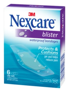 Buy Nexcare Cushioned Flexible Foam Lengths 6cm x 10cm 10 Pack