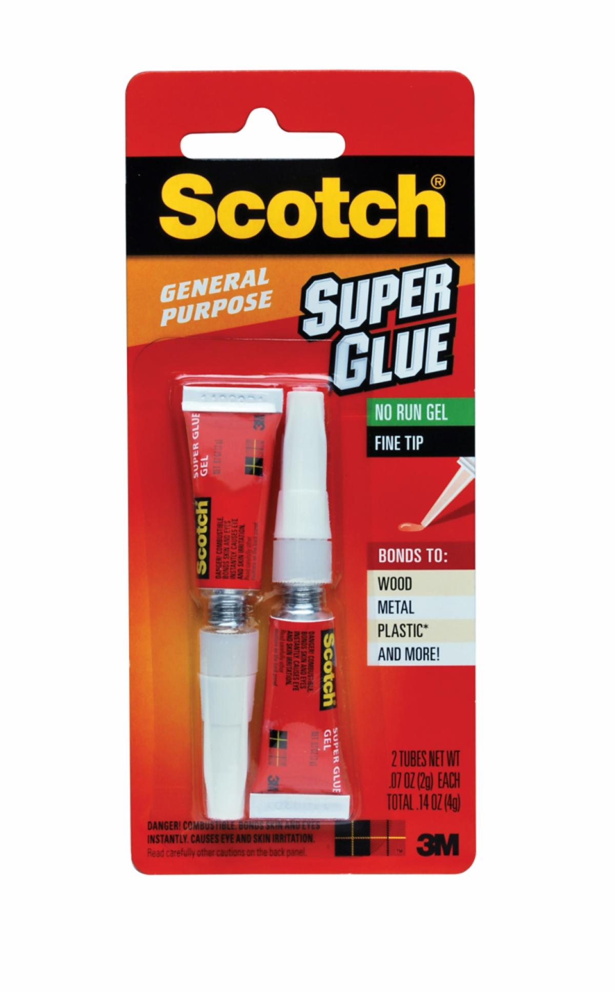 Scotch® Super Glue Gel AD112, .07 oz, 2Pack 3M Kuait