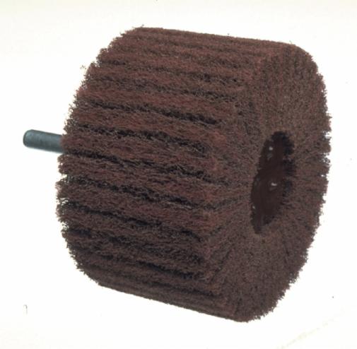 Brosse à lamelles abrasives non tissées sur tige 3M™ Scotch-Brite™ FF-ZS