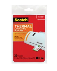TP5851-20 Scotch(TM) Thermal Laminating Pouches