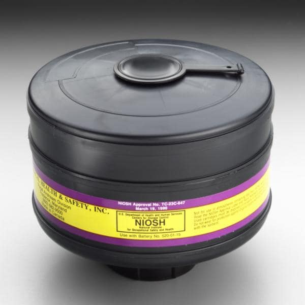 ™ Organic Vapor/Chlorine/Hydrogen Chloride/Sulfur Dioxide/High Efficiency Cartridge 453-03-01R06