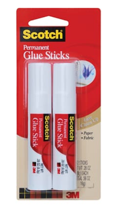 Scotch® Permanent Glue Sticks 6008-2