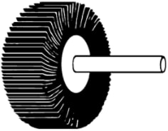3M(TM) Mounted Flap Wheel 244E with T83