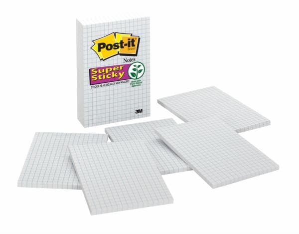 Post-it Super Sticky Notes 660-SSGRID