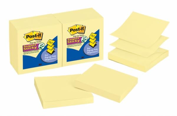 Post-it Super Sticky Pop-up Notes R330-12SSCY