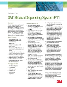 3M(TM) Bleach Dispensing System P11