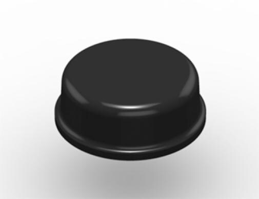 3M(TM) Bumpon(TM) SJxxA8 Black
