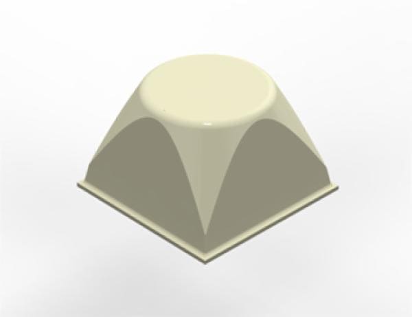 ™ Bumpon Protective Products SJ5514SBBH White