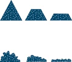 3M(TM) Trizact(TM) Abrasives Wear Away Graphic Illustration