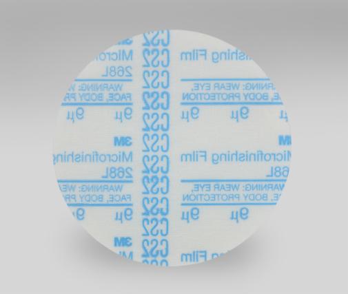 3M(TM) Hookit(TM) Microfinishing Film Type D 268L, 9 Micron