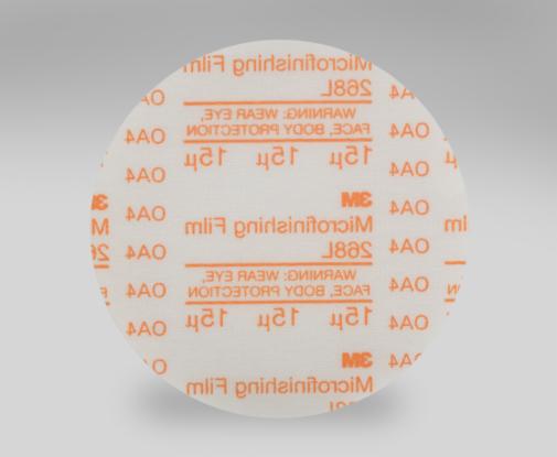 3M(TM) Hookit(TM) Microfinishing Film Type D 268L, 15 Micron