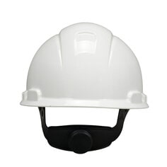 3M™ Hard Hat, White 4-Point Ratchet Suspension H-701R Back