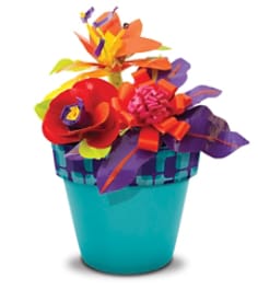 Scotch(R) Duct Tape Colors and Patterns Project: Flower Pot