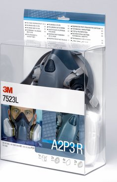 3M™ Kit med halvmask 7523L