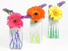 Colors & Patterns Projects - 3 Vases