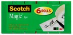 Scotch Magic Tape 6 Rolls 810S6