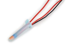 3M Direct Bury Splice Kit DBO/B-6 installed on appropriate wires