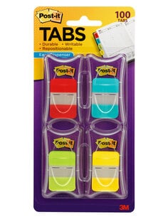 Post-it® Easy Dispenser Tabs 686-RALY PKG 01, CMYK