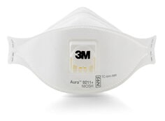 3M Aura Particulate Respirator 9211 37193 AAD N95 120 EA Case