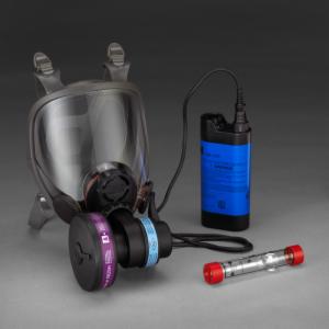 3M™ Powerflow Face-Mounted Powered Air Purifying Respirator (PAPR) 6900PF, Large, 1 EA/Caseimage