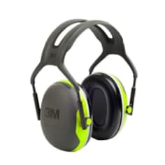 3M™ PELTOR™ Earmuffs, 33 dB, Hi-Viz, Headband, X4A