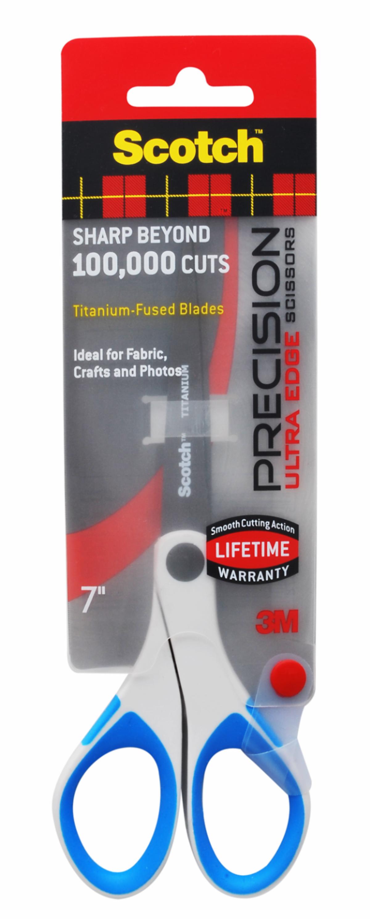 Scotch® Precisions Ultra Edge Titanium Scissors, 7 in, 1457TUMIX 3M