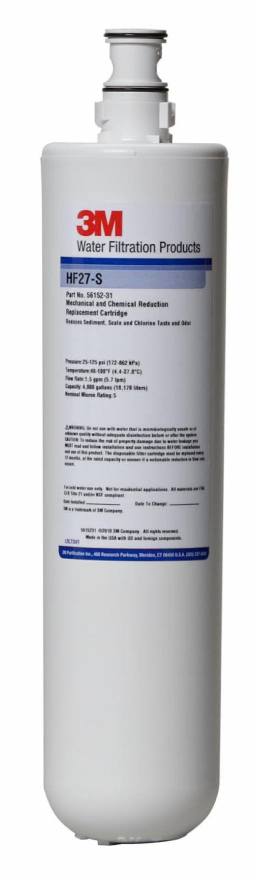 3M(TM) Water Filtration Products HF27-S