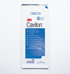 Cavilon No Sting Barrier Film 3343E 1mL swab, Peel-Open