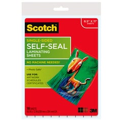 Scotch Self-Seal Laminating Sheets