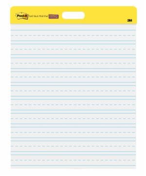 Post-it Self-Stick Wall Pad 566PRL, 20 in x 23 in (50,8 cm x 58,4 cm), Primary Ruled, 100% PEFC, SGSCH-PEFC-COC-110078 image Post-it Self-Stick Wall Pad 566PRL, 20 in x 23 in (50,8 cm x 58,4 cm), Primary Ruled, 100% PEFC, SGSCH-PEFC-COC-110078image